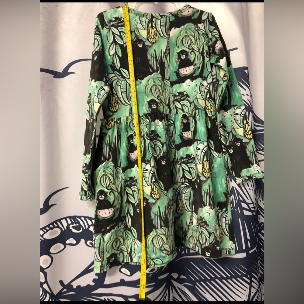 Mini Rodini Jungle Print Dress -128/134 - Picture 8 of 8